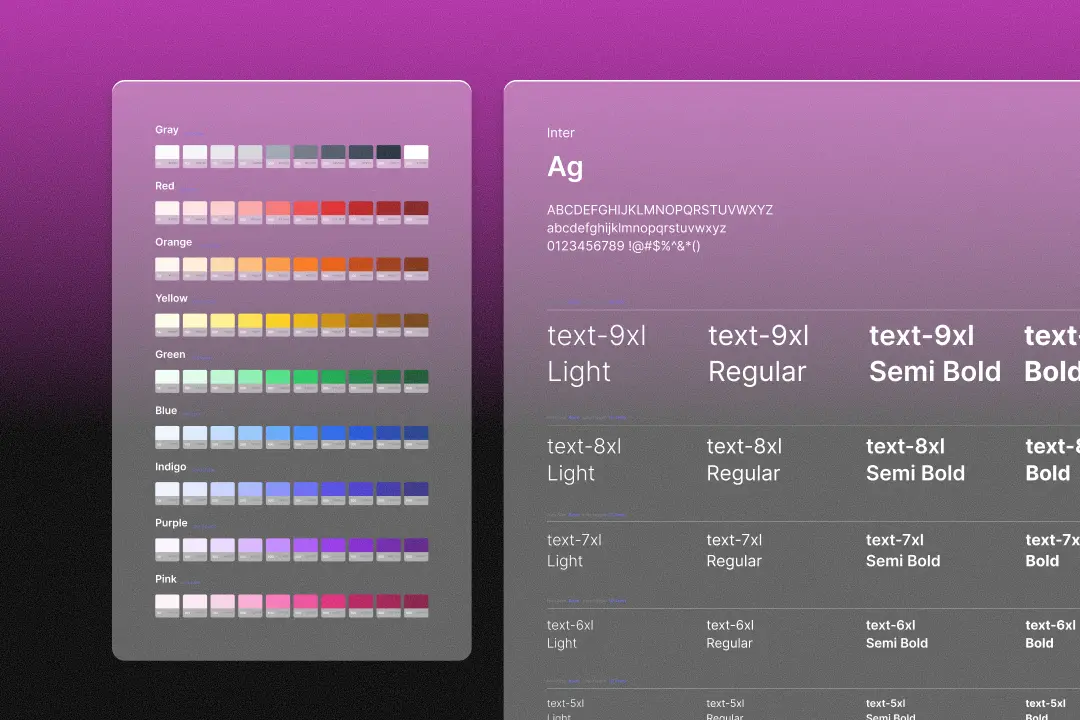 Design System créé avec Elementor V4